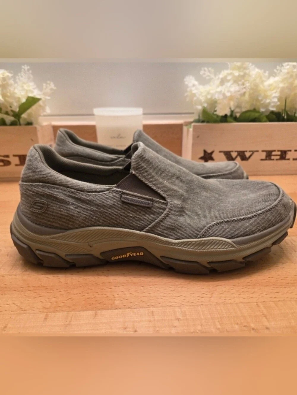 Skechers Men's Relaxed Fit: Respected - Fallston Slip-On  Shoes Mens Size 9